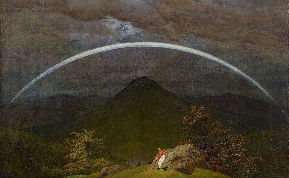 Mountain-Landscape-with-Rainbow